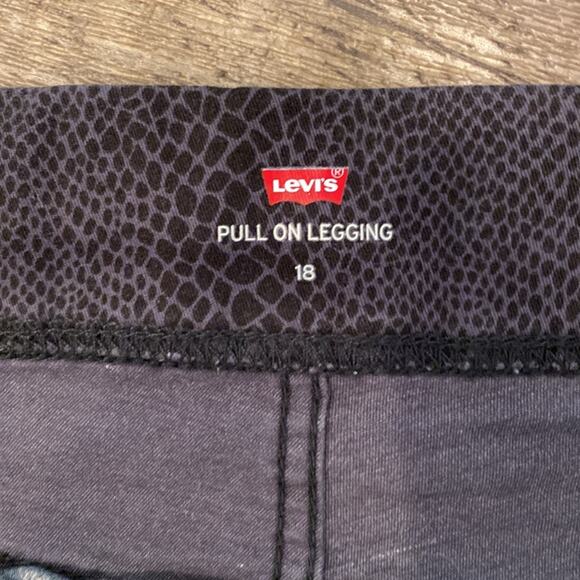 NWT LEVI'S Pull On Leggings Animal Print Size 18W - Picture 5 of 10